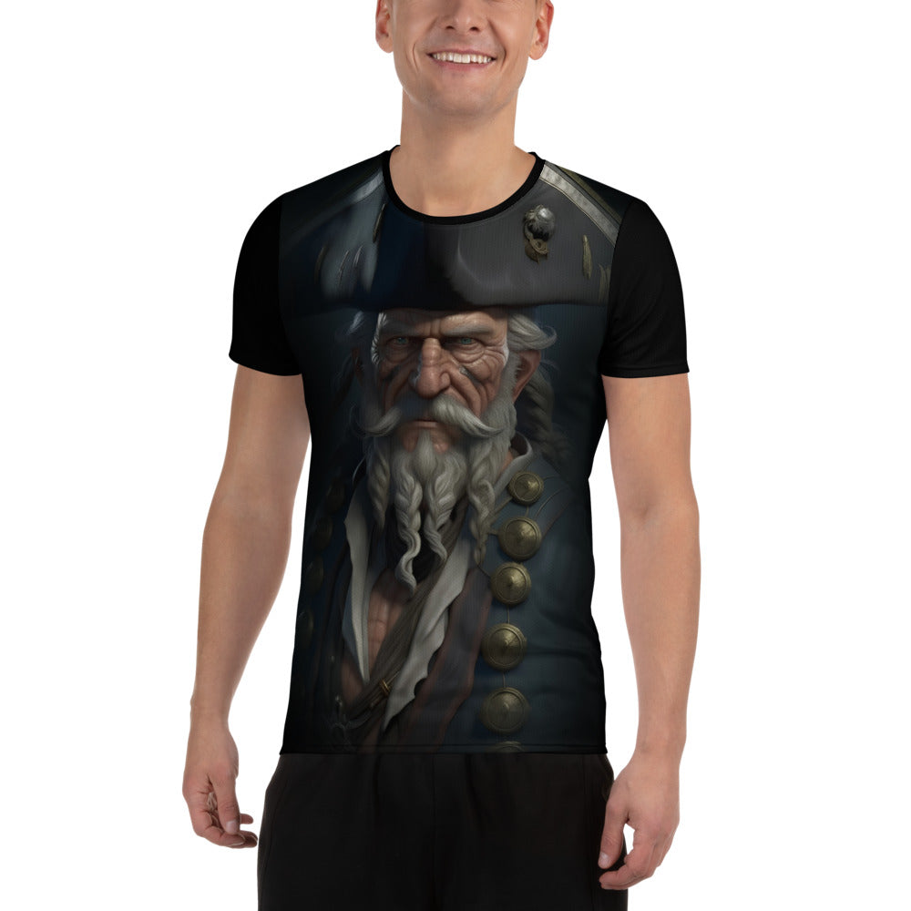 PIRATE All-Over Print Unisex Athletic T-shirt