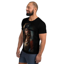 Load image into Gallery viewer, LADY PIRATE All-Over Print Men's Athletic T-shirt