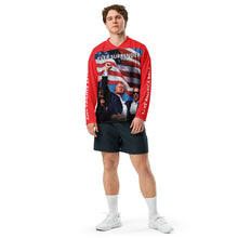 Load image into Gallery viewer, TRUMP Assassination Attempt Recycled hockey fan jersey