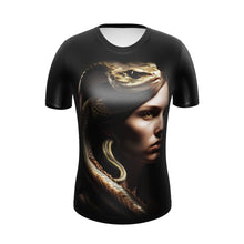 Load 3D model into Gallery viewer, SNAKE GIRL Women's T-shirt