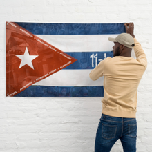 Load image into Gallery viewer, CUBA Flag | 11-J | PATRIA Y VIDA | SOS CUBA