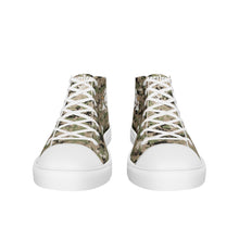 Load 3D model into Gallery viewer, TACTICAL MARINES CAMO | Men’s high top canvas shoes