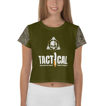 Load image into Gallery viewer, All-Over Print Crop Tee