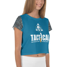 Load image into Gallery viewer, All-Over Print Crop Tee