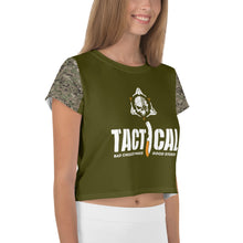 Load image into Gallery viewer, All-Over Print Crop Tee