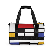 Load image into Gallery viewer, Piet Mondrian All-over print gym bag