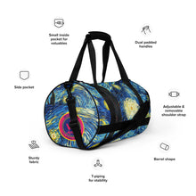 Load image into Gallery viewer, Vicent Van Gogh All-over print gym bag