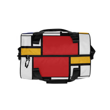 Load image into Gallery viewer, Piet Mondrian All-over print gym bag