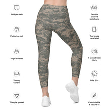 Load image into Gallery viewer, TACTICAL DIGITAL CAMO | Leggings with pockets