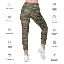 Load image into Gallery viewer, TACTICAL MARINES CAMO | Leggings with pockets