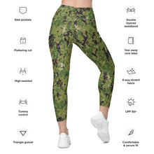 Load image into Gallery viewer, TACTICAL FOREST CAMO | Leggings with pockets