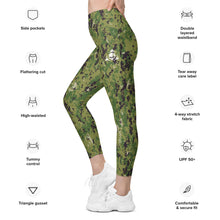 Load image into Gallery viewer, TACTICAL FOREST CAMO | Leggings with pockets