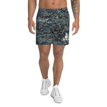 Load image into Gallery viewer, TACTICAL NAVY CAMO Men's Athletic Long Shorts
