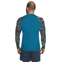 Load image into Gallery viewer, Navy Gear Camo Tactical Utility | Men's Rash Guard