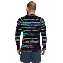 Load image into Gallery viewer, script code > | Men's Rash Guard