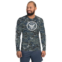 Load image into Gallery viewer, NAVY CAMO | Men's Rash Guard