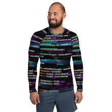 Load image into Gallery viewer, script code > | Men's Rash Guard