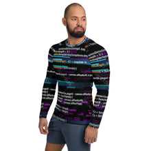 Load image into Gallery viewer, script code > | Men's Rash Guard