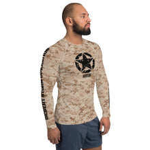Load image into Gallery viewer, DESERT STORM CAMO | Men's Rash Guard