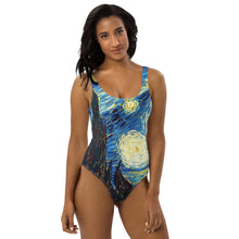 Load image into Gallery viewer, Vicent Van Gogh One-Piece Swimsuit