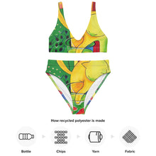 Load image into Gallery viewer, Recycled high-waisted bikini