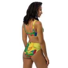 Load image into Gallery viewer, Recycled high-waisted bikini