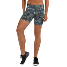 Load image into Gallery viewer, TACTICAL NAVY CAMO Girl Shorts