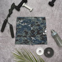 Load image into Gallery viewer, TACTICAL NAVY CAMO Girl Shorts