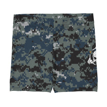 Load image into Gallery viewer, TACTICAL NAVY CAMO Girl Shorts