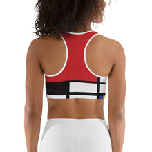 Load image into Gallery viewer, Piet Mondrian Sports bra