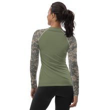 Load image into Gallery viewer, Mountain Gear Camo Tactical Utility | Women's Rash Guard