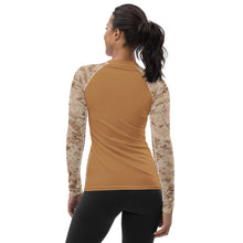 Load image into Gallery viewer, DESERT STORM Gear Camo Tactical Utility | Women's Rash Guard
