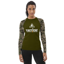 Load image into Gallery viewer, Marines Gear Camo Tactical Utility | Women's Rash Guard