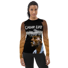 Load image into Gallery viewer, Cigar Life Oldman | Women's Rash Guard