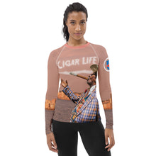 Load image into Gallery viewer, Benny Cigars | Women's Rash Guard