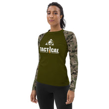 Load image into Gallery viewer, Marines Gear Camo Tactical Utility | Women's Rash Guard