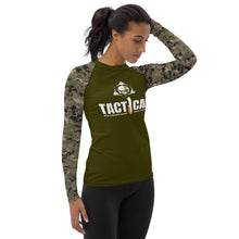 Load image into Gallery viewer, Marines Gear Camo Tactical Utility | Women's Rash Guard