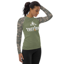 Load image into Gallery viewer, Army Gear Camo Tactical Utility | Women's Rash Guard
