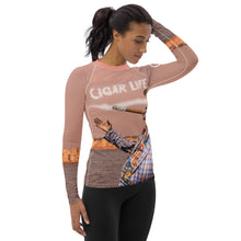 Load image into Gallery viewer, Benny Cigars | Women's Rash Guard