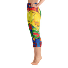 Load image into Gallery viewer, Henri Matisse Yoga Capri Leggings