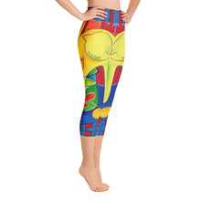 Load image into Gallery viewer, Henri Matisse Yoga Capri Leggings