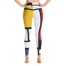 Load image into Gallery viewer, Piet Mondrian Yoga Leggings