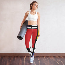 Load image into Gallery viewer, Piet Mondrian Yoga Leggings