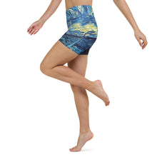 Load image into Gallery viewer, Vicent Van Gogh Yoga Shorts