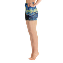Load image into Gallery viewer, Vicent Van Gogh Yoga Shorts