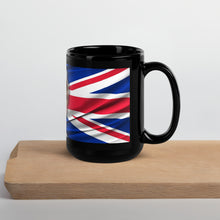 Load image into Gallery viewer, Queen Elizabeth II Black Glossy Mug