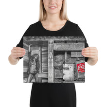 Load image into Gallery viewer, Girl on the Havana Ruins | Original Digital ART Canvas