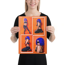 Load image into Gallery viewer, ORANGE DISCO Digital Art Canvas