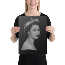 Load image into Gallery viewer, Queen Elizabeth II Canvas