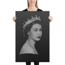 Load image into Gallery viewer, Queen Elizabeth II Canvas